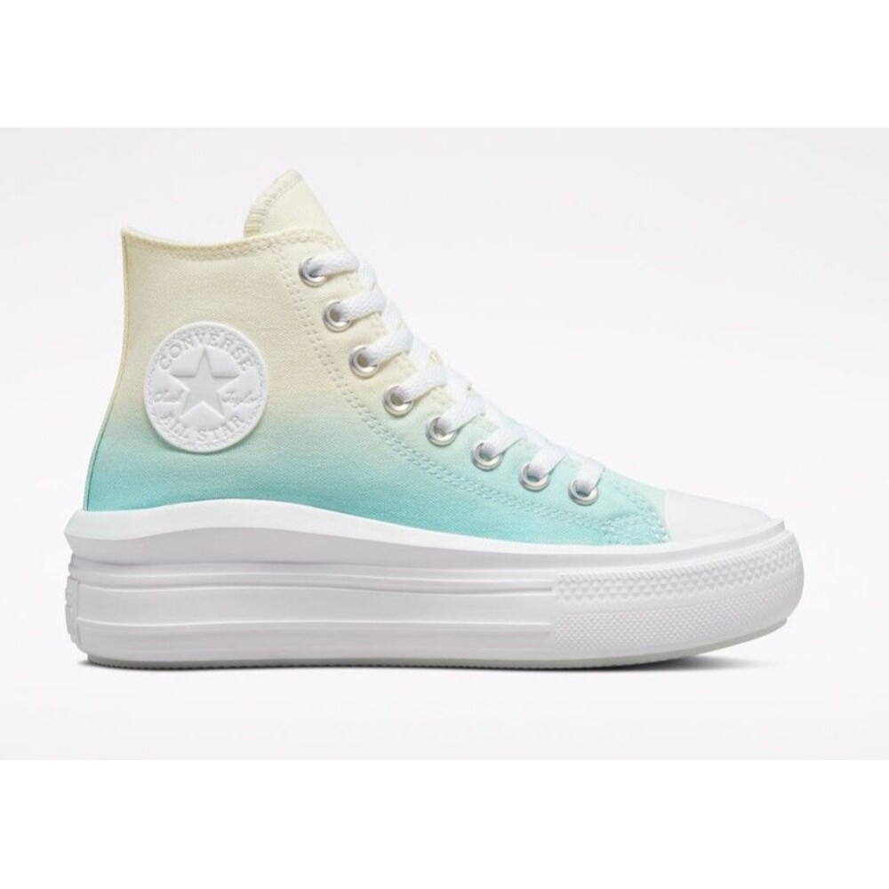 Converse Chuck Taylor All Star Move Ombre Platform High Top Sneakers Womens 8